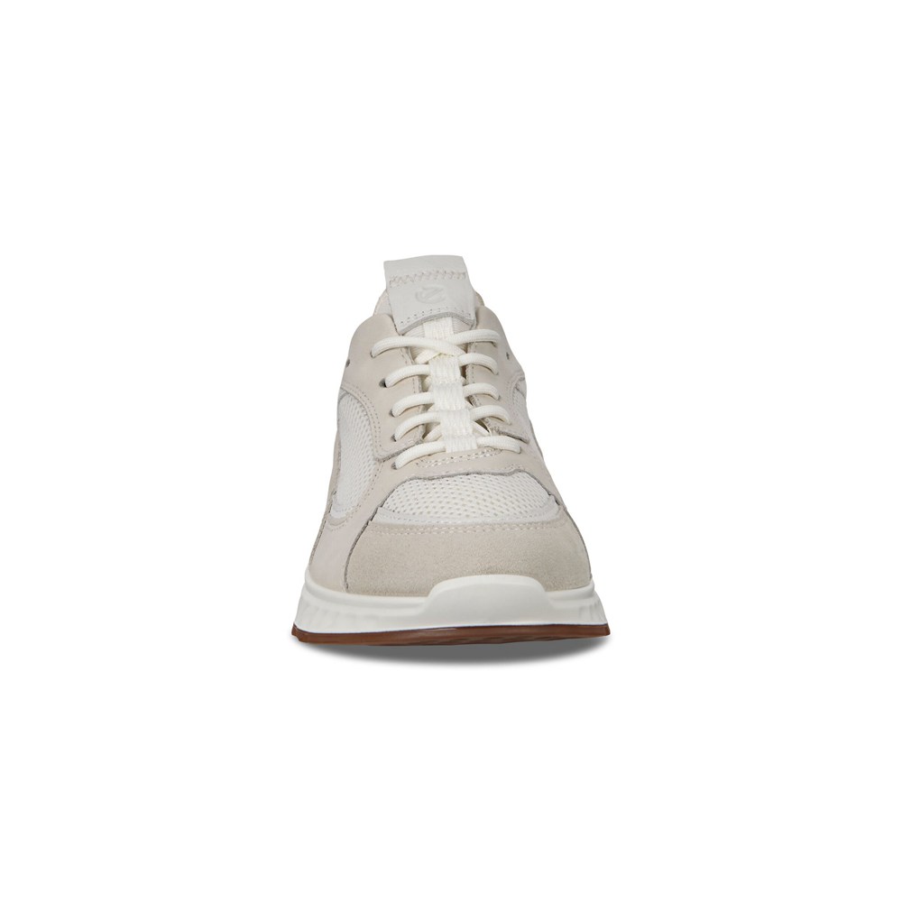 Womens Sneakers - ECCO St.1 - White - 0135XQDHY